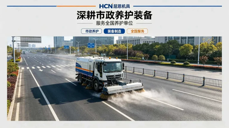 HCN 屈恩机具：深耕市政养护装备，服务全国养护单位