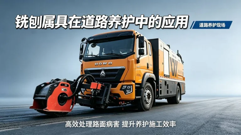 铣刨属具在道路养护中的应用