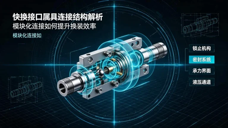 快换接口属具连接结构解析