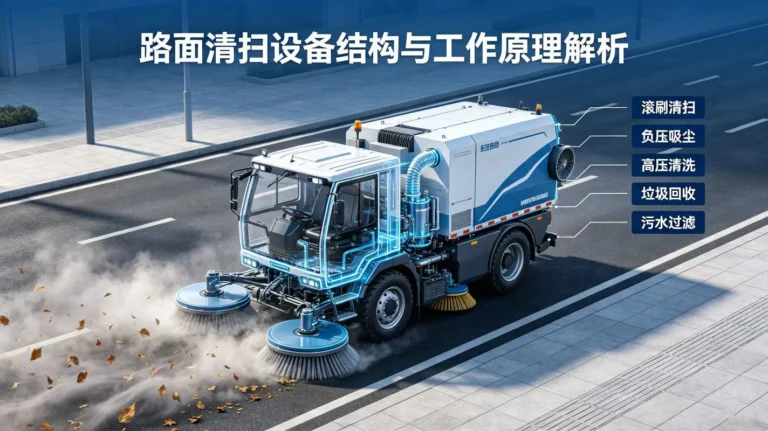路面清扫设备结构与工作原理解析