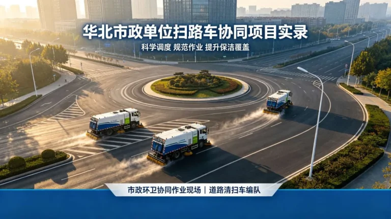 华北市政单位扫路车协同项目实录