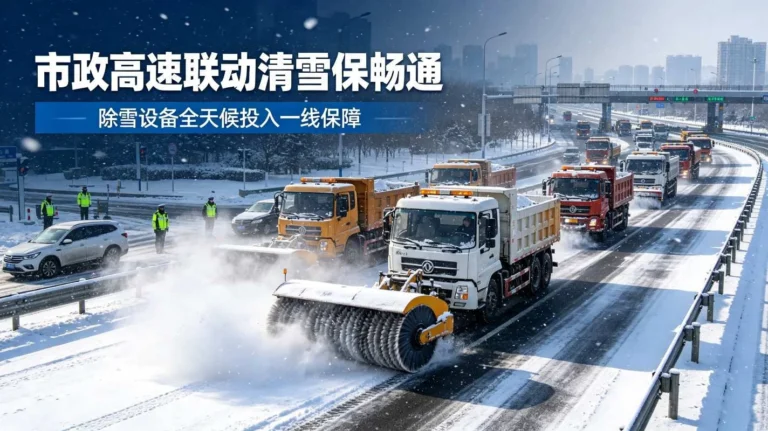 除雪设备在市政高速等场景应用