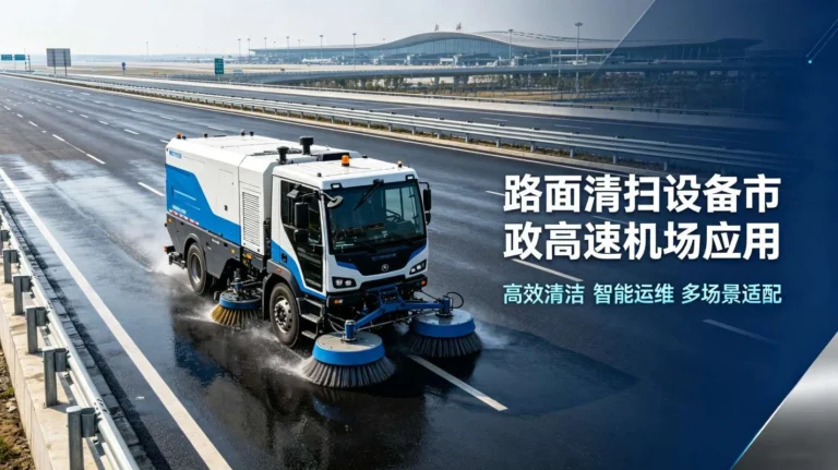 路面清扫设备市政高速机场应用