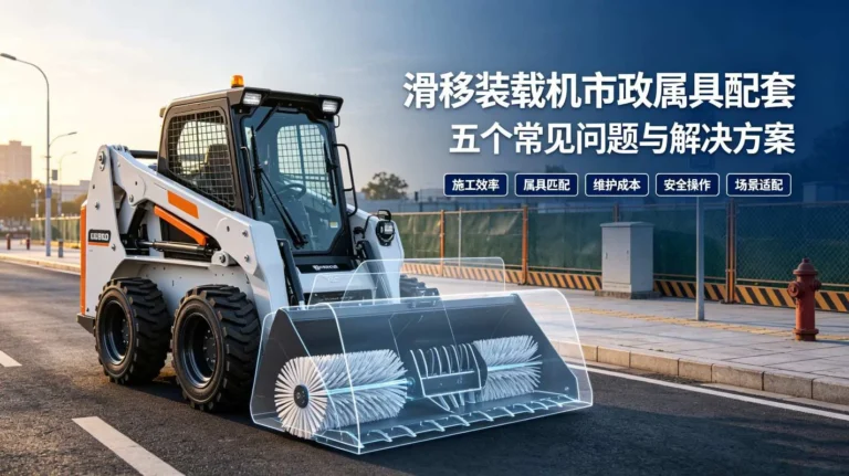 滑移装载机市政属具配套：五个常见问题与解决方案