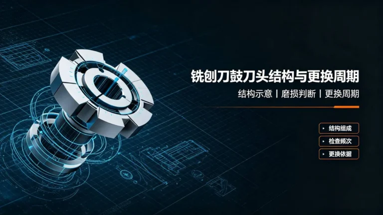 铣刨刀鼓刀头结构与更换周期