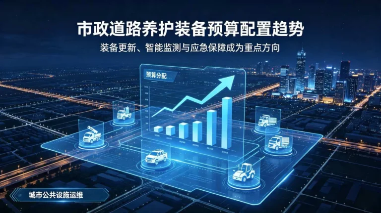 市政道路养护装备预算配置趋势